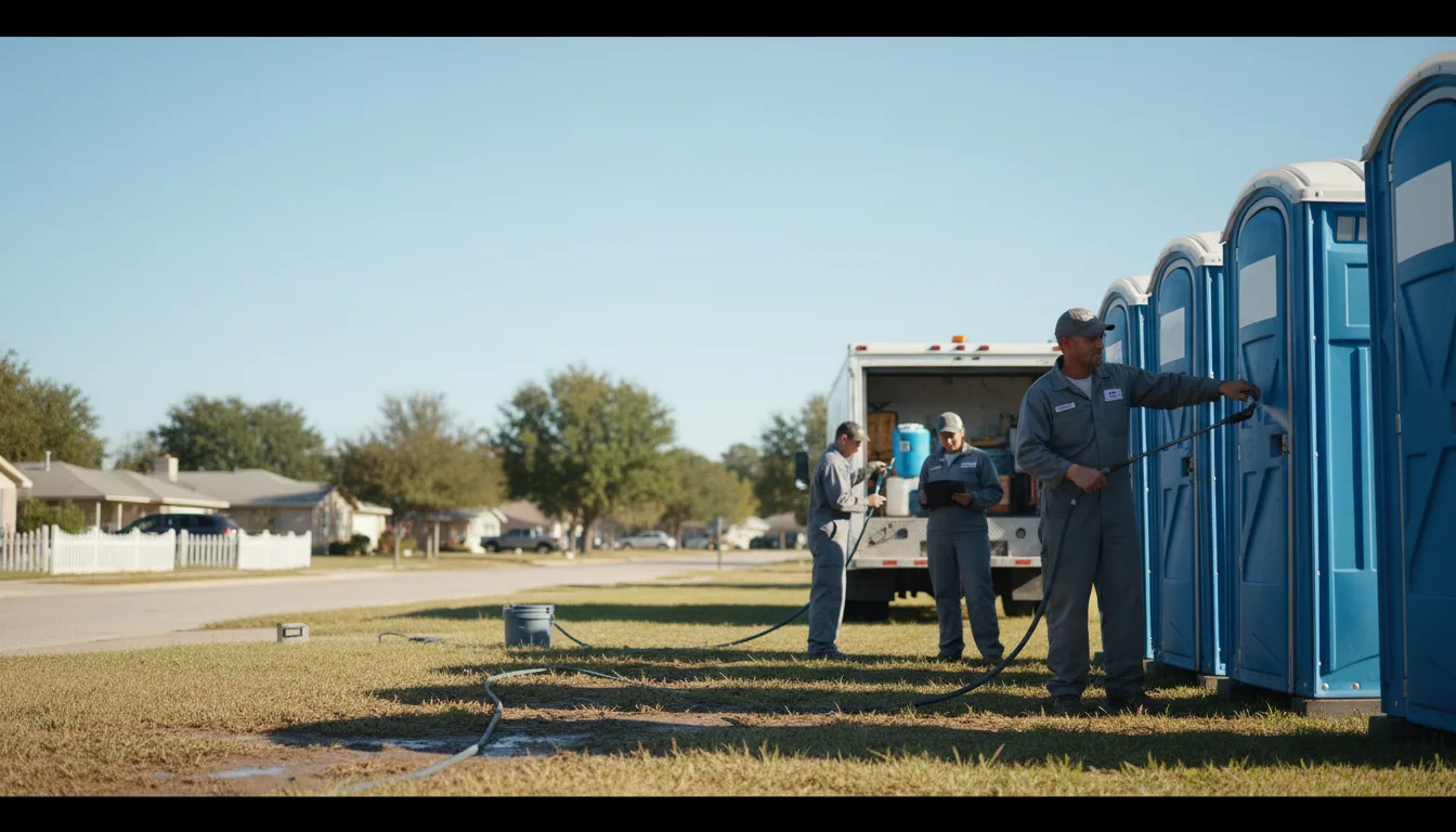 Long-Term Portable Toilet Rental in Monticello, GA near me